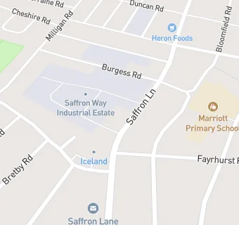 map for Healthpharm@ Saffron Health