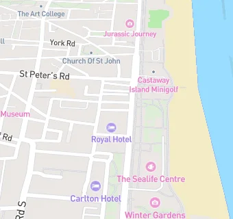 map for The Sea Life Centre