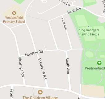 map for Nordley Off-Licence