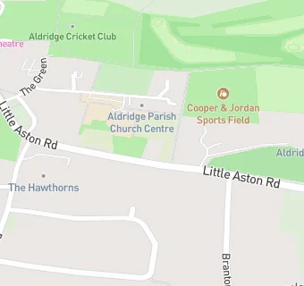 map for Aldridge Court Nursing Home