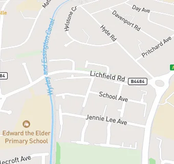 map for Jennie Lee Centre