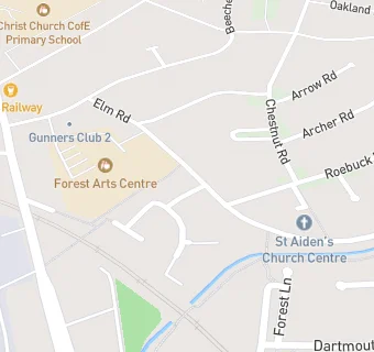 map for Walsall Community College