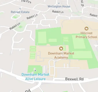 map for Downham Market High School - Technology College