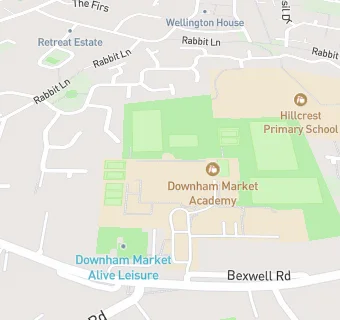 map for Downham Market Academy