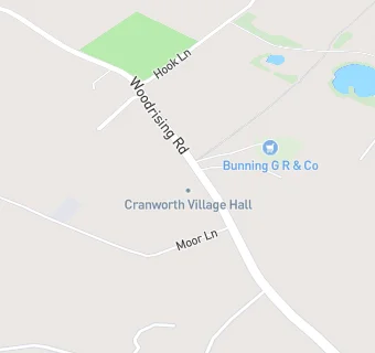 map for G R Bunning (shop)