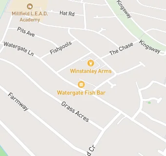 map for Watergate Fish Bar