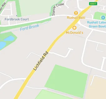 map for McDonalds Restaurant