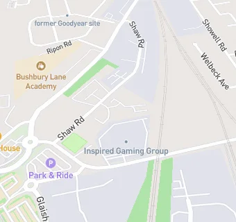 map for Wolverhampton Bridge Club