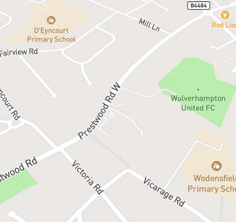 map for Wolverhampton United F.C.