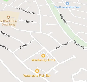 map for The Winstanley Arms