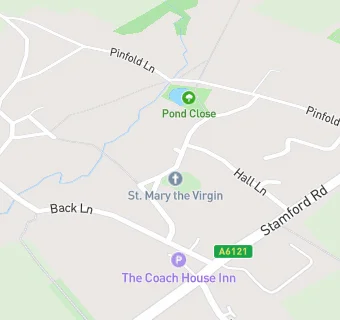 map for The Cobblers at The Boot Inn