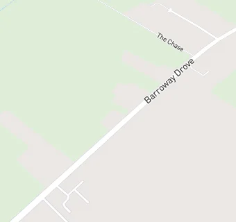 map for Barroway Drove Primary School