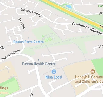 map for Paston Health Centre