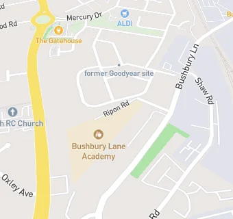 map for Oxley Primary School