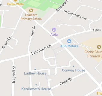 map for Leamore Balti House