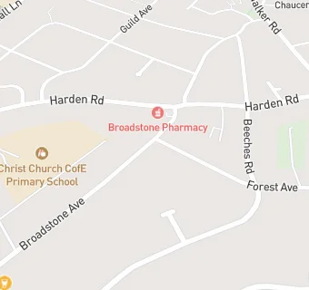 map for Broadstone Pharmacy