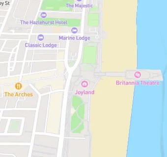 map for The Arc Cinema