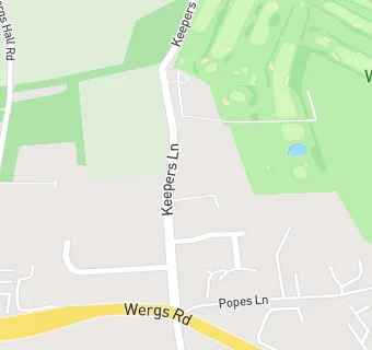 map for Wergs Golf Club