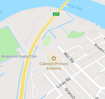 map for Cobholm Primary Academy