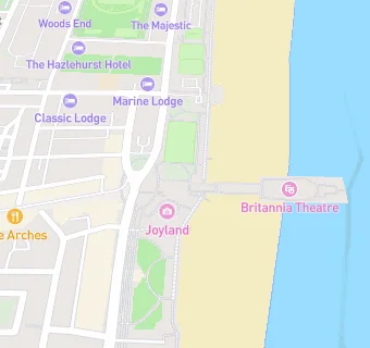 map for Britannia Seafood Bar