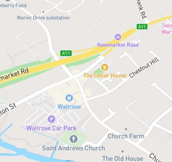 map for Waitrose