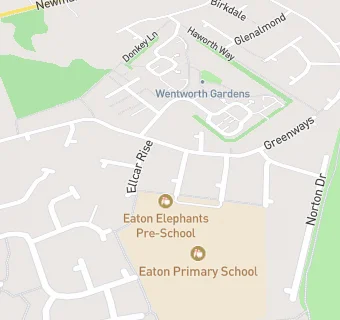 map for Eaton Primary After School Club