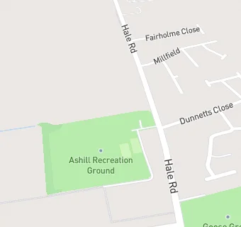 map for Ashill Community Centre