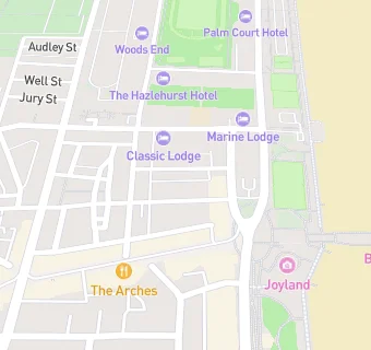 map for Cavendish House Hotel