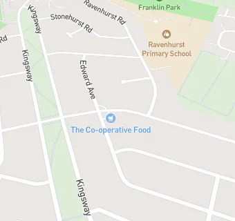 map for Braunstone Community Fridge