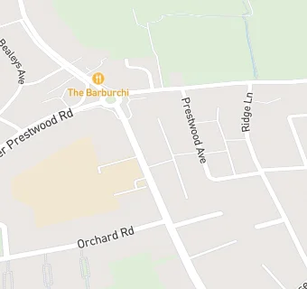 map for Wood End Primary School