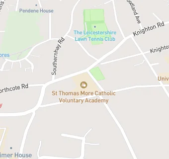 map for St. Thomas More Catholic Voluntary Academy