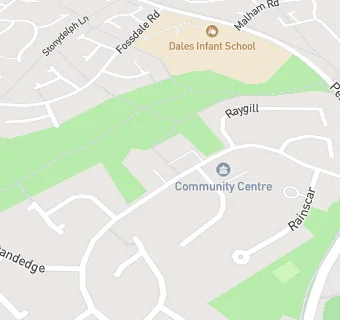 map for Pennymoor Community Centre and Pre-School