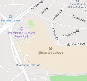 map for Riverside Business and Enterprise College