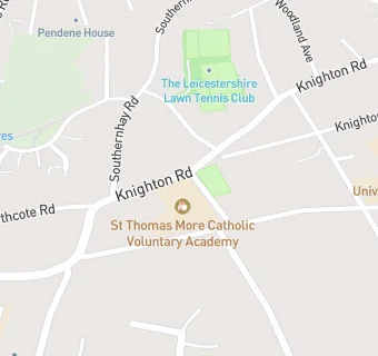 map for St Thomas More Catholic Voluntary Academy