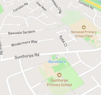 map for Barnardo’s Play House