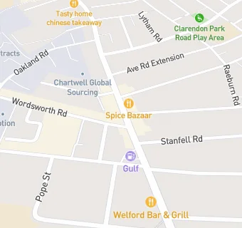 map for Welford News And Off Licence