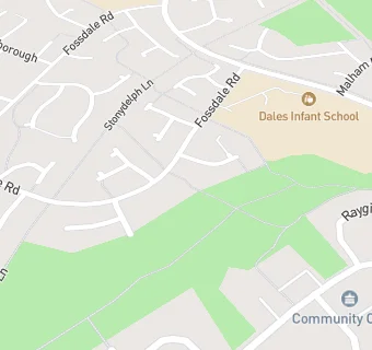 map for Three Peaks School