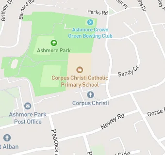 map for Corpus Christi Catholic Primary School