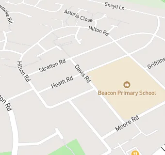 map for Beacon Primary School