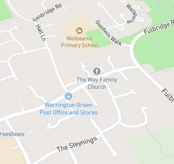 map for Werrington Post Office