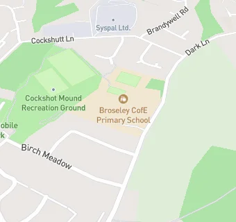 map for Dining @ Broseley C Of E Primary School