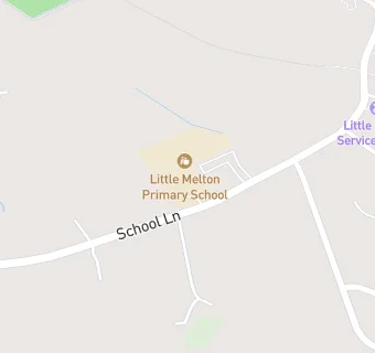 map for Little Melton Primary School