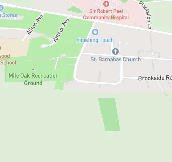 map for Mile Oak Rovers Football Club