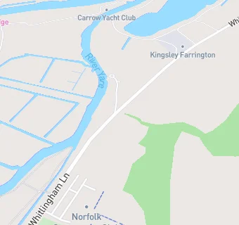 map for Norfolk Snowsports Club