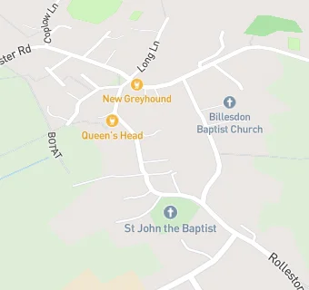 map for The Queens Head