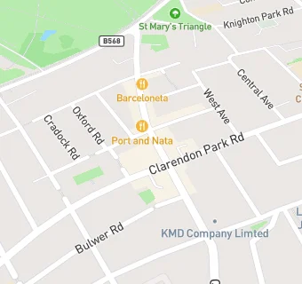 map for Queens Road Tap