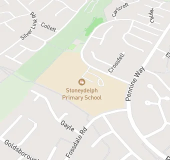 map for Edwards & Ward At Stoneydelph Primary School