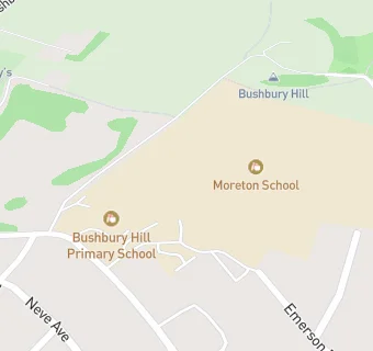 map for Bushbury Hill Junior School