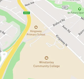 map for The Winstanley School