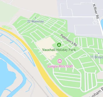 map for Vauxhall Holiday Park